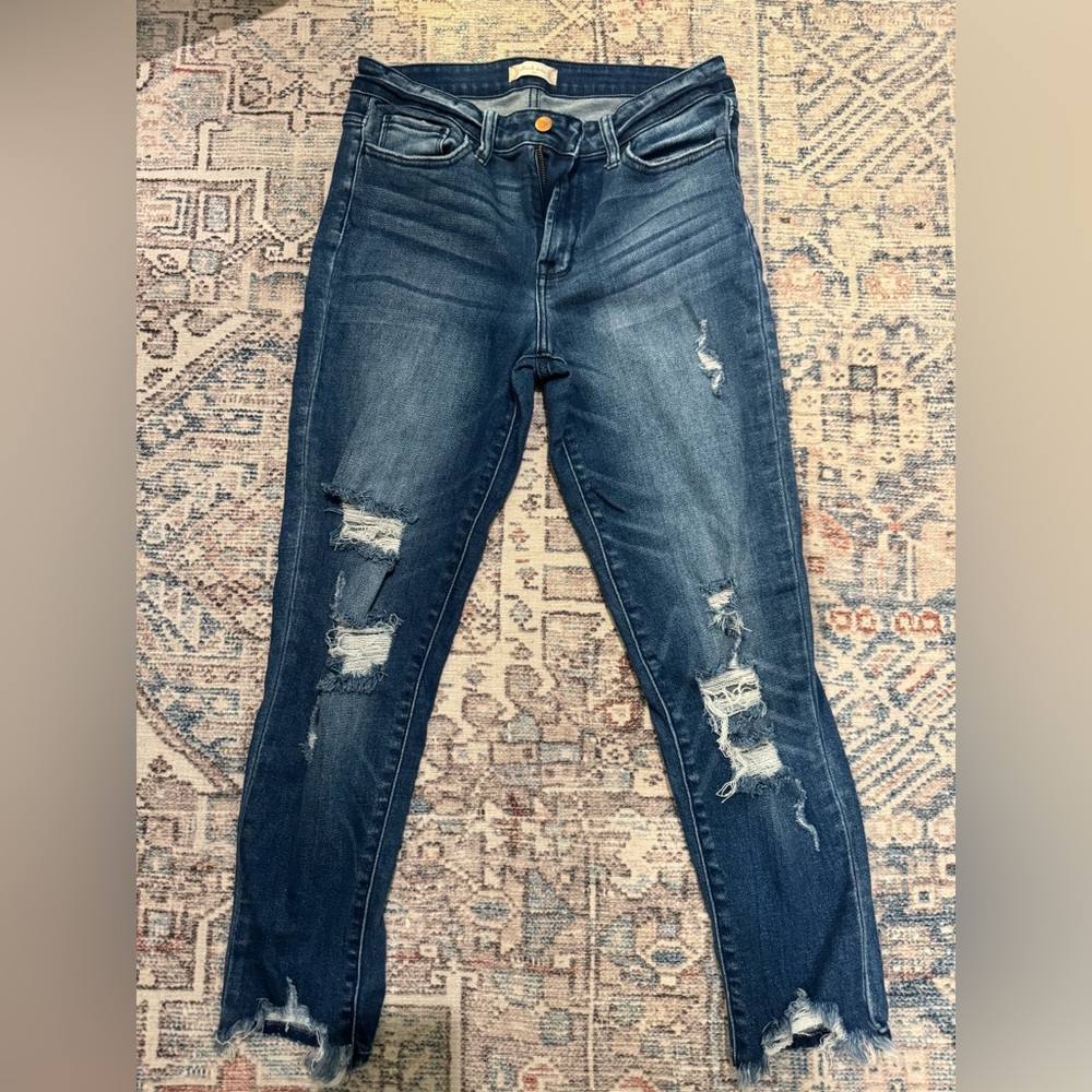 Altar’d state jeans (somewhat stretchy)